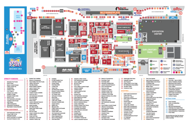 2026 State Fair Map Wisconsin State Fair Map 600x400 1 
