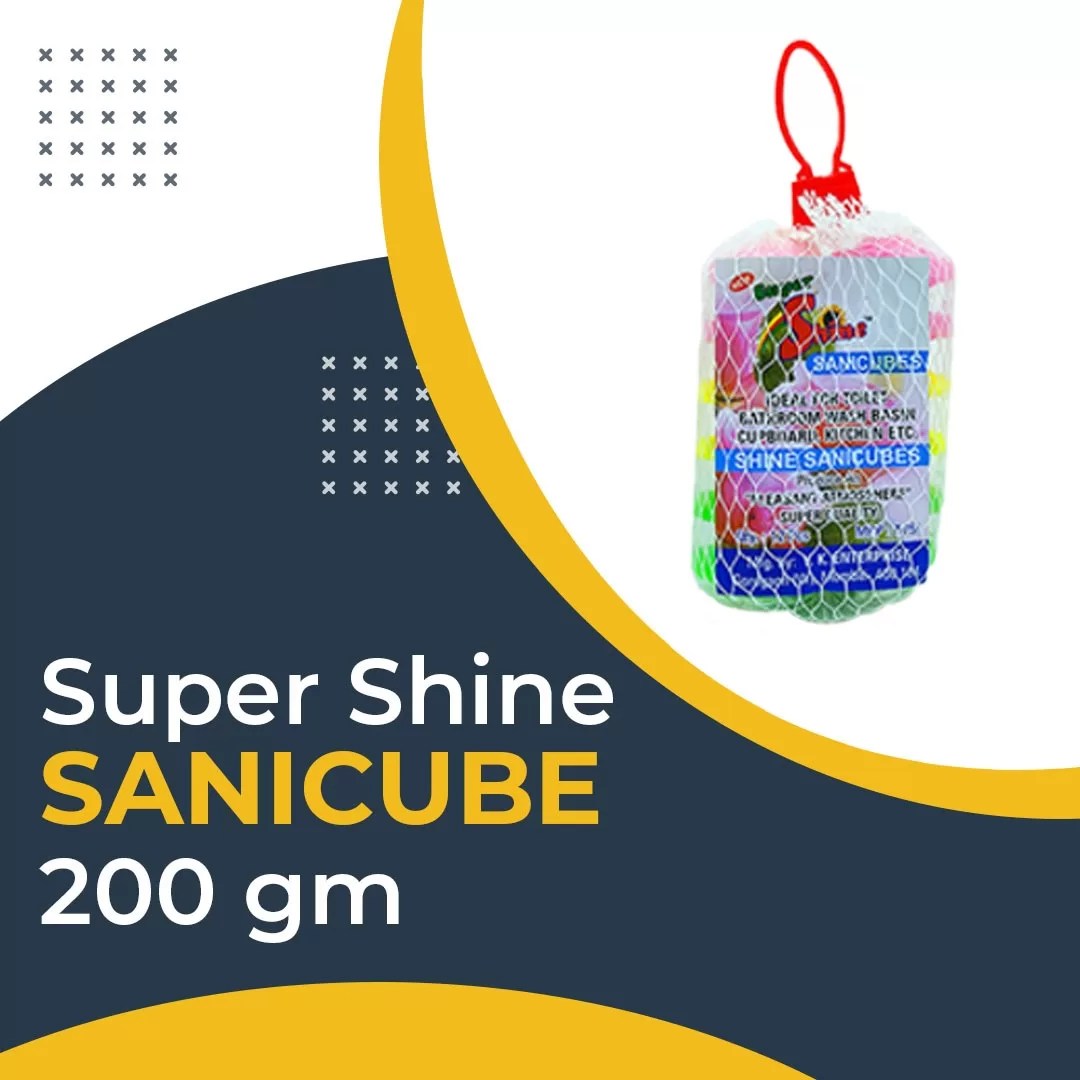 Super Shine Air Freshener Sani Cubes 200gm -Pack of 5 2 Super Shine Air Freshener Sani Cubes 200gm -Pack of 5 - Image 2