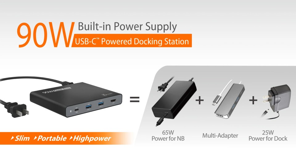 J5Create Powerful 90W USB-C Travel Dock with 4K HDMI & 65W PD Charging – For MacBooks, Laptops, Tablets 7