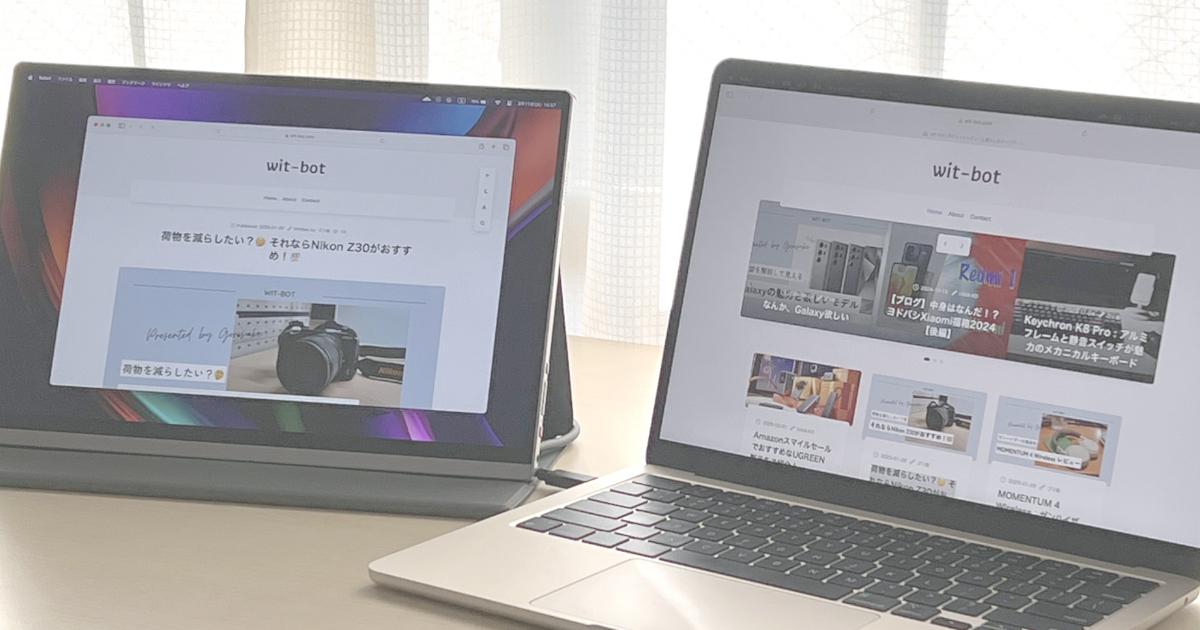 モバイルモニター13.9 ポータブル3840*2560解像度と防眩スクリーン