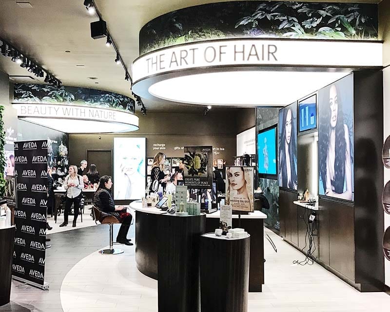 Aveda hair salon winter park