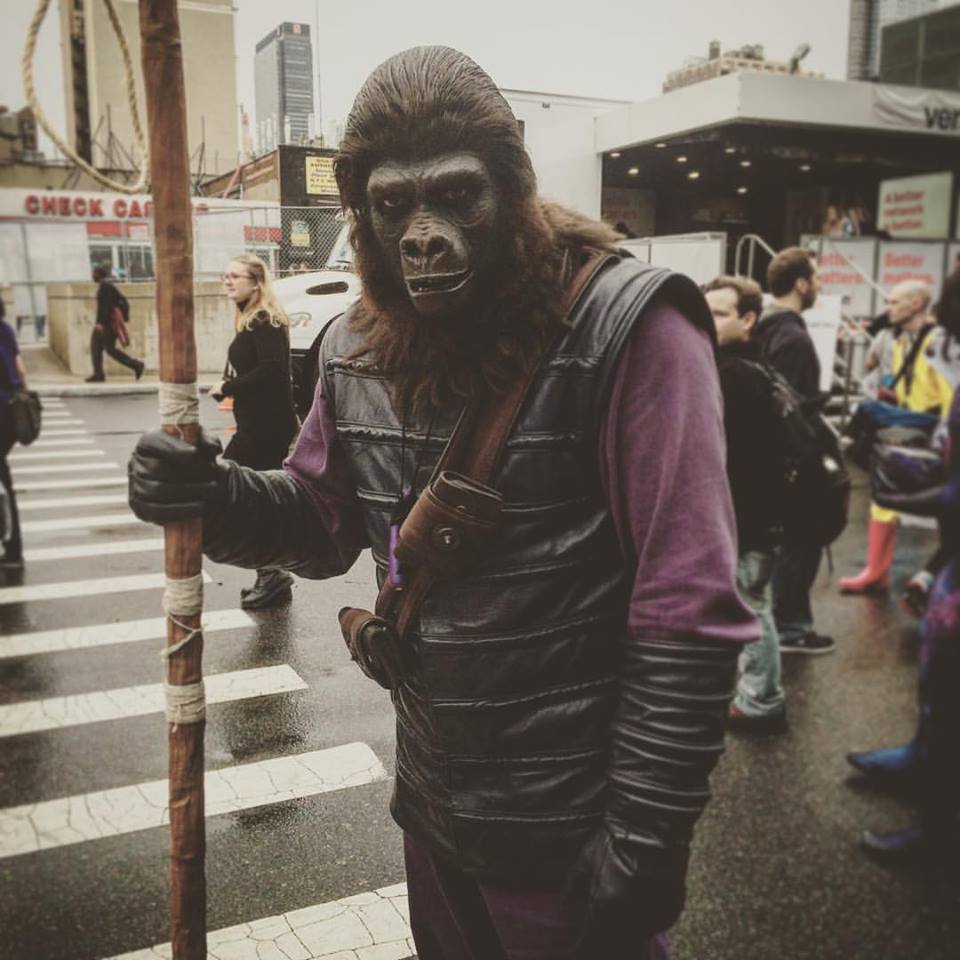 Classic Planet of The Apes. NYCC cosplay. Photo by Michele Witchipoo. Oct. 2016