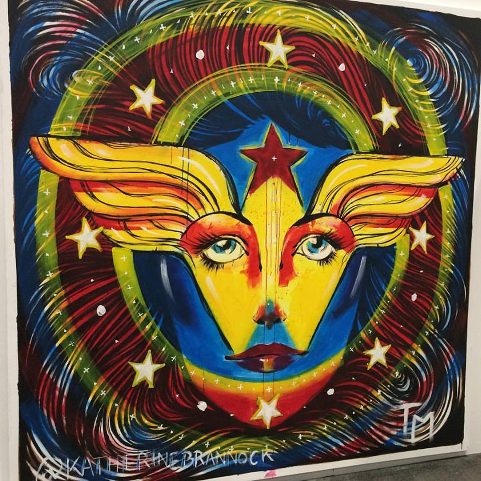 Wonder Woman booth at NYCC. Oct. 2016. Photo by Michele Witchipoo