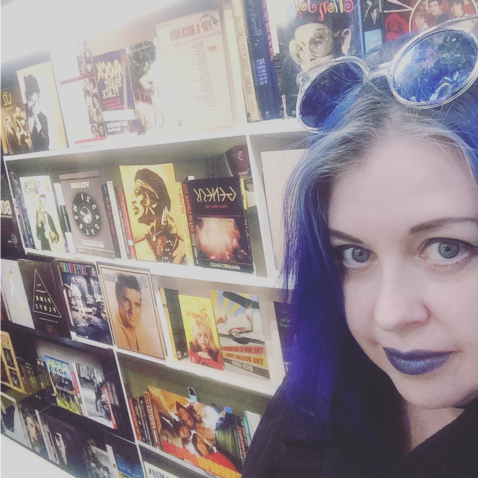 Replica of a book/music shelf. Art On Paper. March 2017.