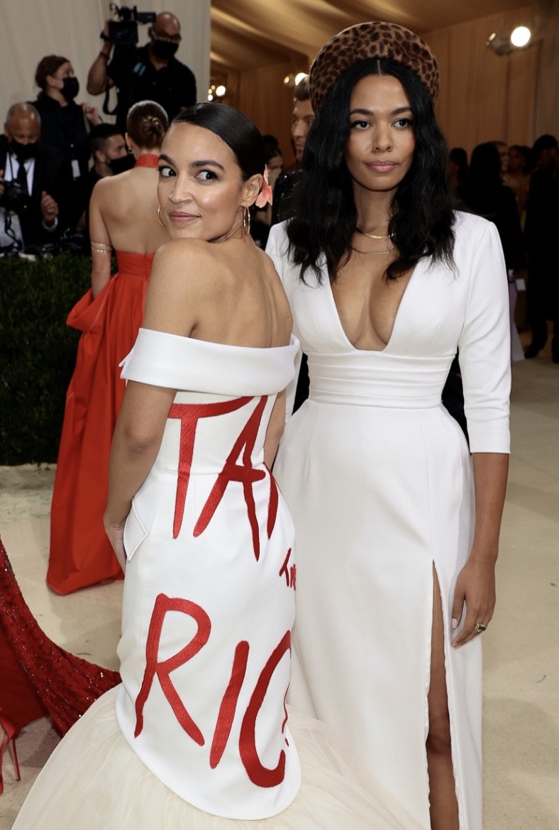 tax the rich politics fashion magazine algerian METGala