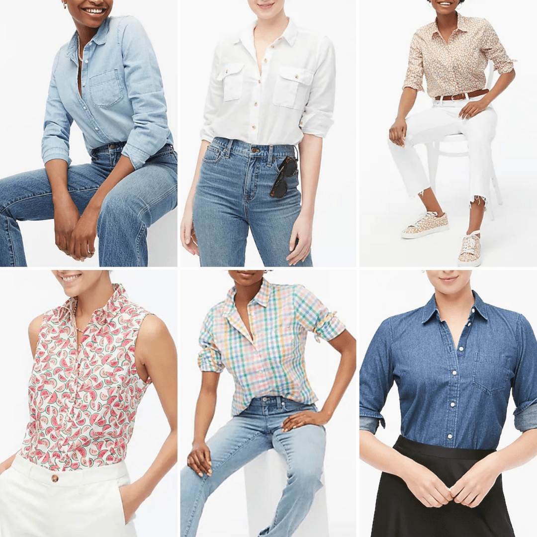 how to tie button down shirt