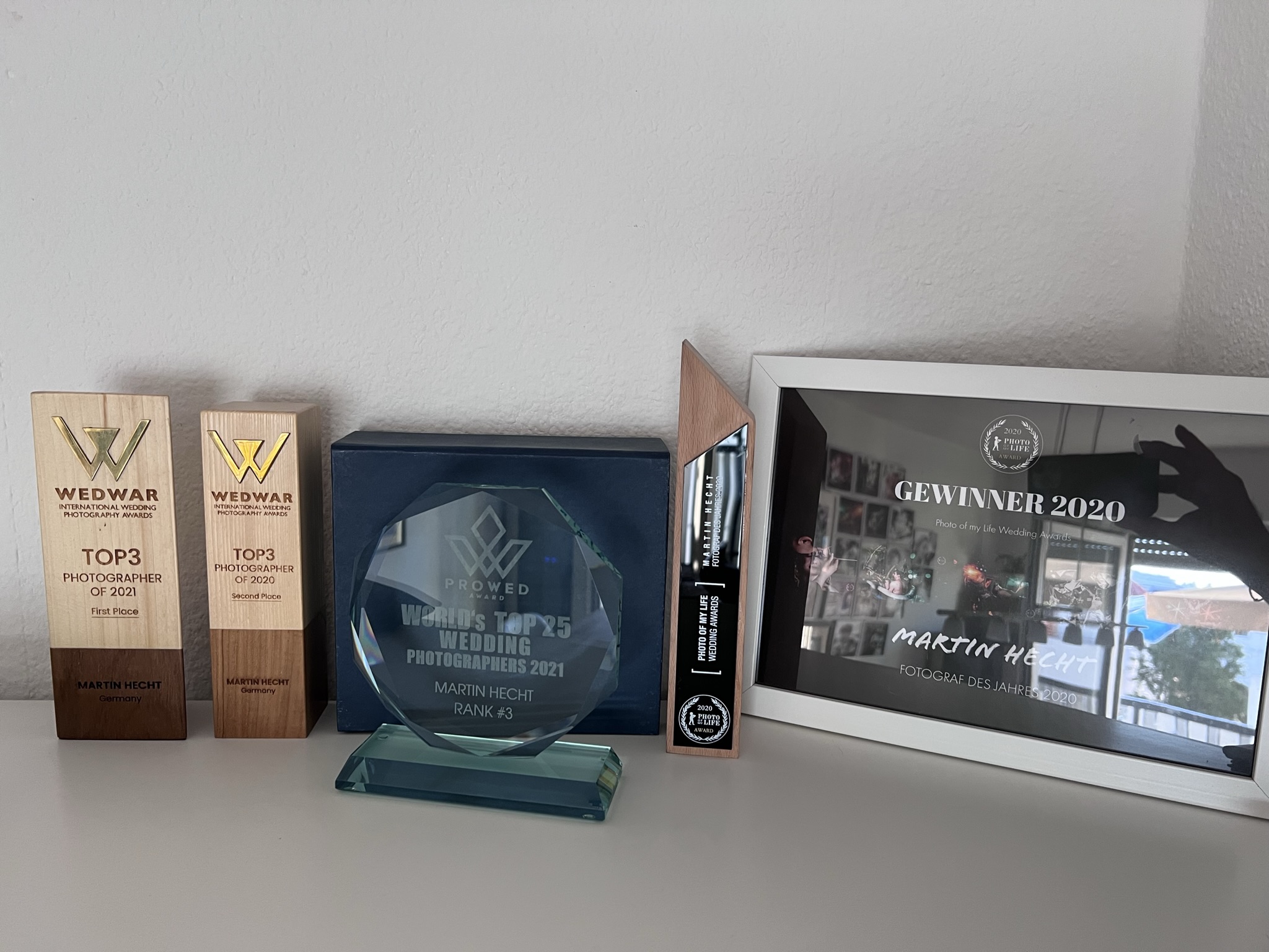 Awards von Martin Hecht