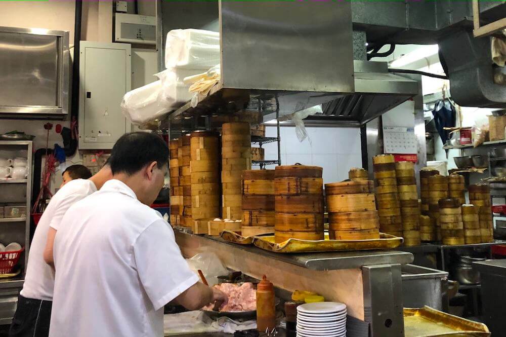 香港]堅尼地城(ケネディタウン)にある 超ローカル飲茶店 新興食家 (Sun