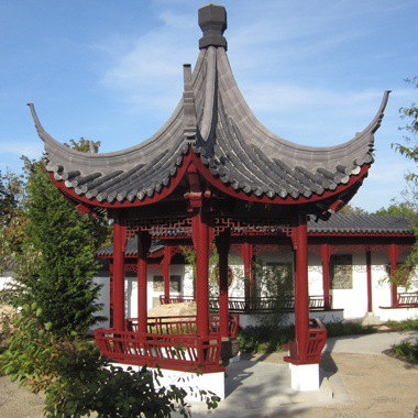 Pavillons Und Pagoden Kultur Tourismus Stadt Weissensee