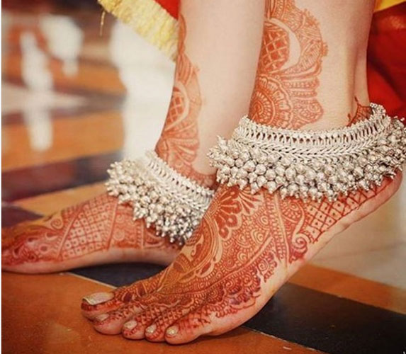 Trending Bridal Indian anklet Ideas BRIDAL PAYAL designs you’ll LOVE