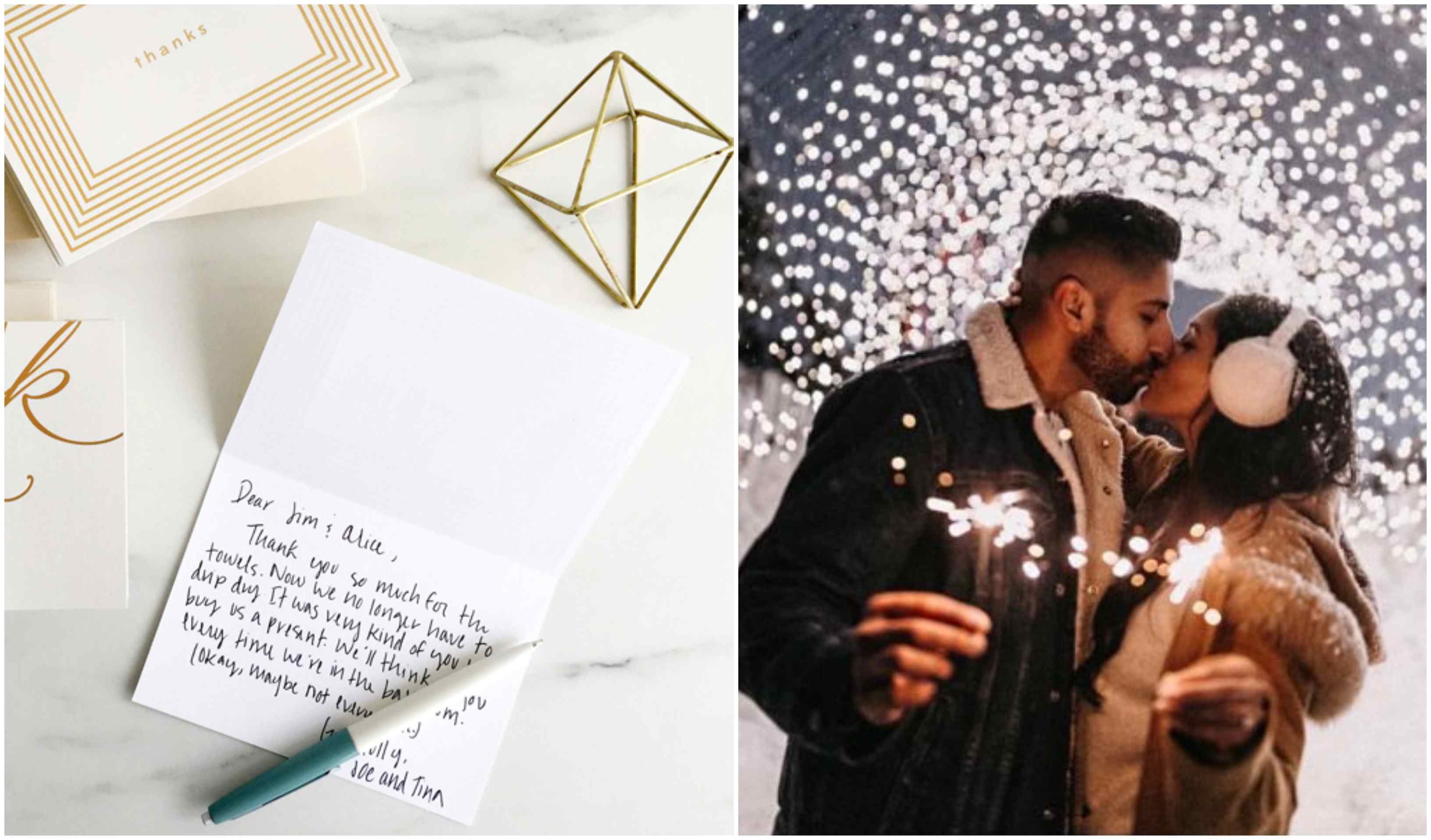 Ways to send thank you notes to your Indian Wedding Guests Witty Vows