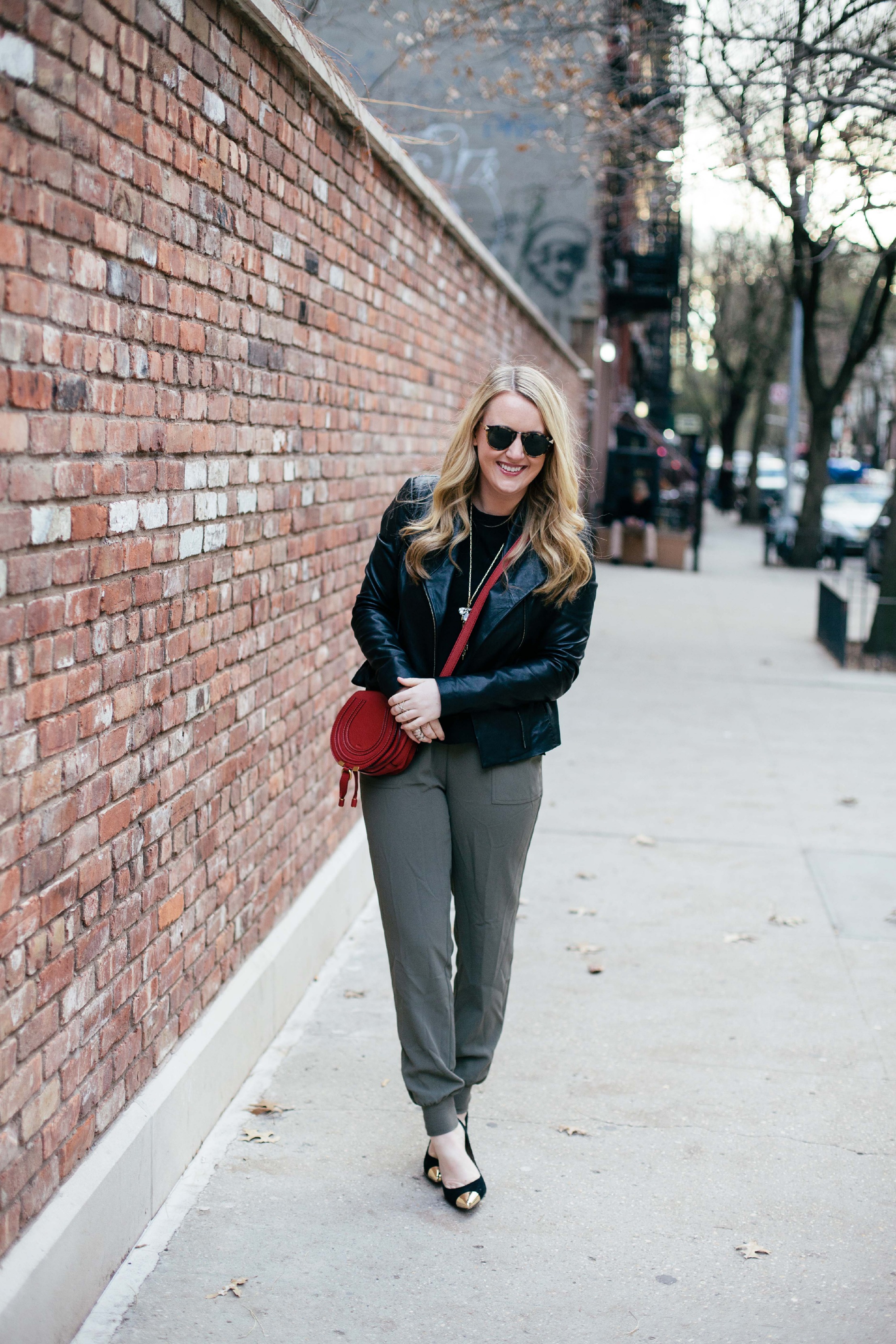 Outfit // red + green