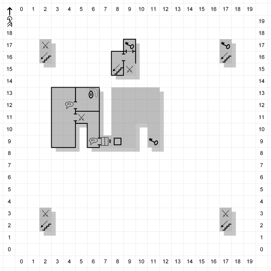 Wizardry I Maps - Download Premium Minimal Illustration | 4K