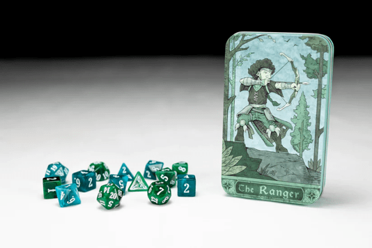 Beadle & Grimm’s Polyhedral Character Dice Set – The Ranger