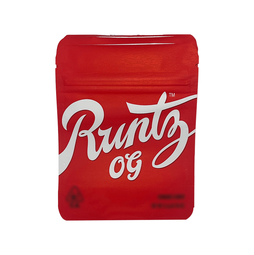 Runtz OG Mylar Bags 3.5g / 8th 3.5g Mylar Bags Same Day Shipping We Keep Em