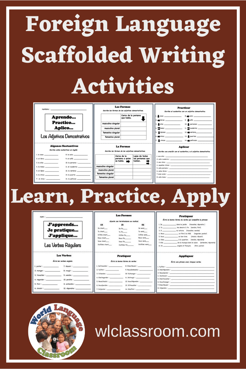 Activities And Games World Language Classroom