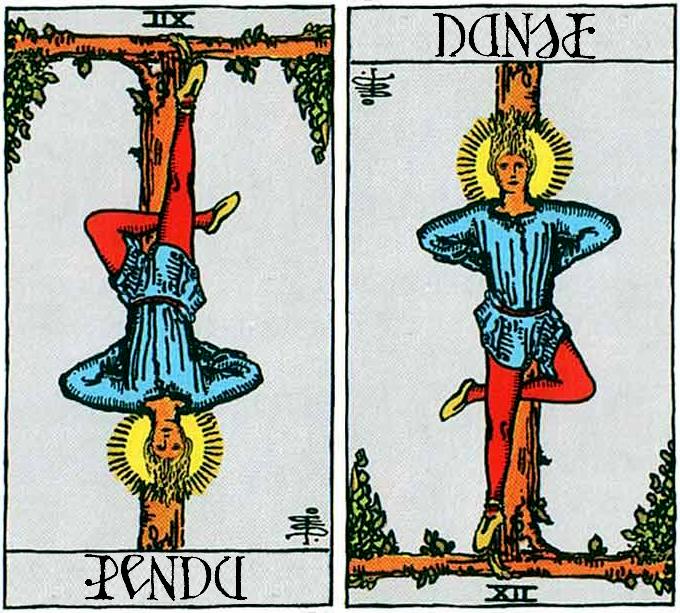For any queries regarding this choice of artwork please contact prints online. Pendu Danse Tarot Card Ambigrams By Wm Jas