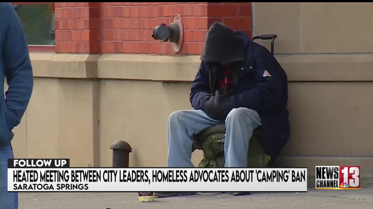 Homeless ban sparks heated debate in saratoga springs