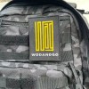 Patch velcro wodandgo sur sac à dos