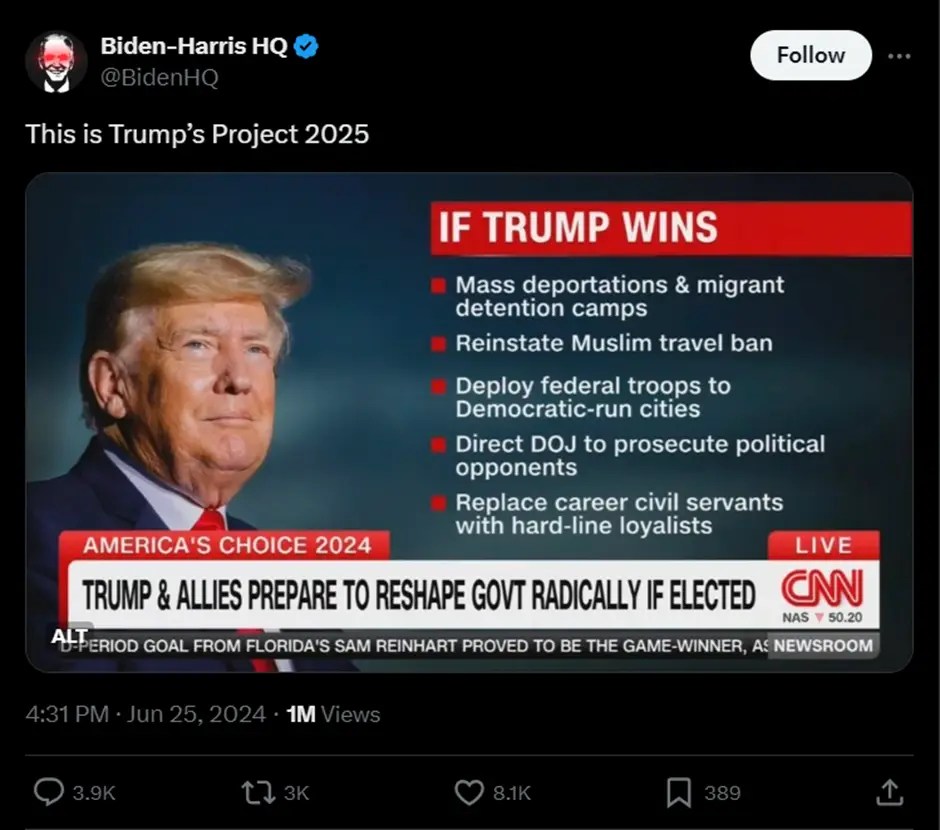 Joe Biden’s Campaign Has Started (Accidentally) Promoting Donald Trump