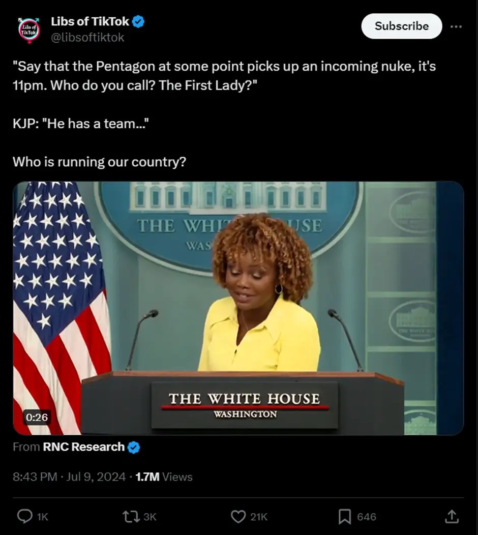 In The Event Of A Nuclear Attack, Who Does The Pentagon Call If Joe Biden Is Asleep?