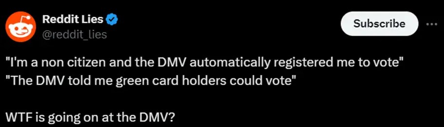 Redditors Fear Citizenship Denial After “Accidentally” Registering To Vote