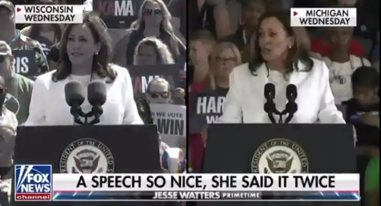 Kamala Harris Doesn’t Bother Editing Her Speeches In “This State”