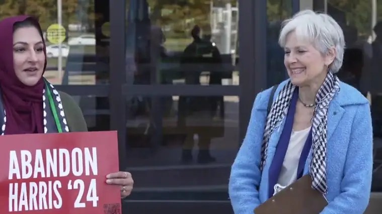 “Abandon Harris” Backs Leftist Jill Stein