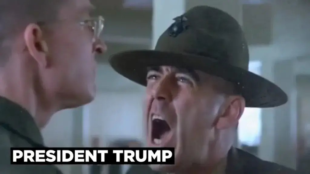 Trump Ad Features Scene from Full Metal Jacket: Libs on Fainting Couch