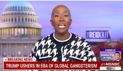 MSNBC’s Joy Reid Pretends Not to Get Trump Annexation Joke