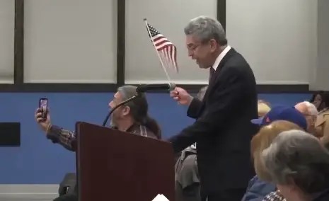 New Jersey Town Council Bans American Flag, Ejects Resident From Public Meeting