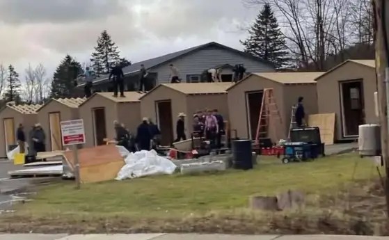 Amish to the Rescue: 12 Homes Built in Less Than 48 Hours For NC Hurricane Victims