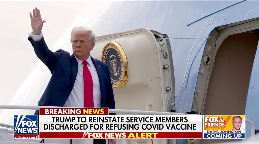 Trump Reinstates Military Personnel Who Refused COVID Vax
