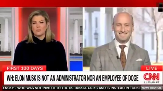 Trump’s Stephen Miller Gives Nursery School Civics Lesson to CNN Anchor