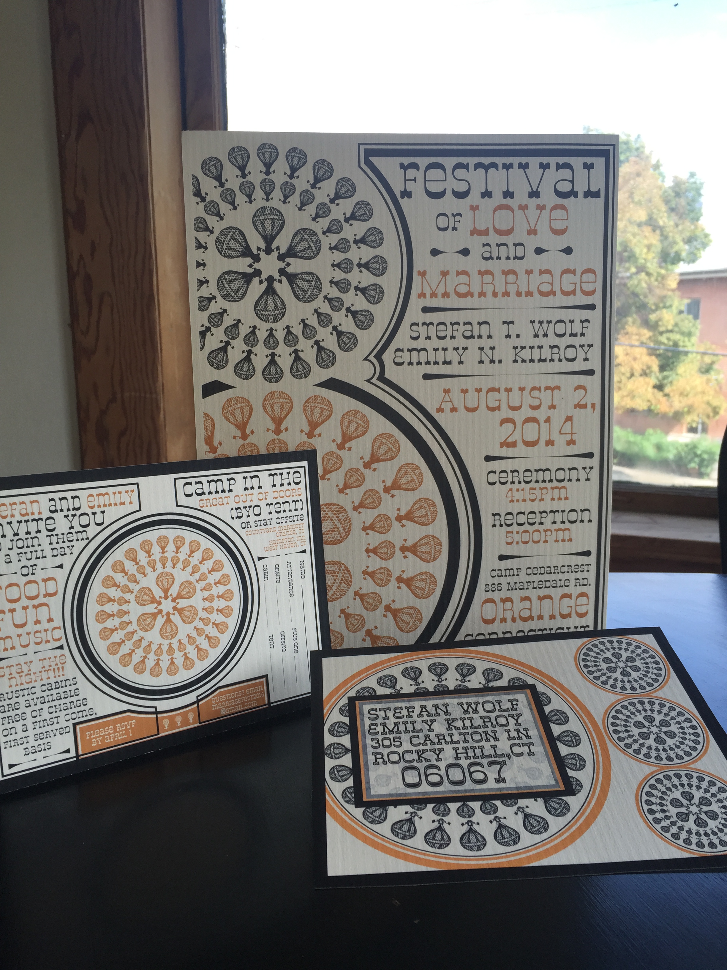 Wedding Announcements and RSVP