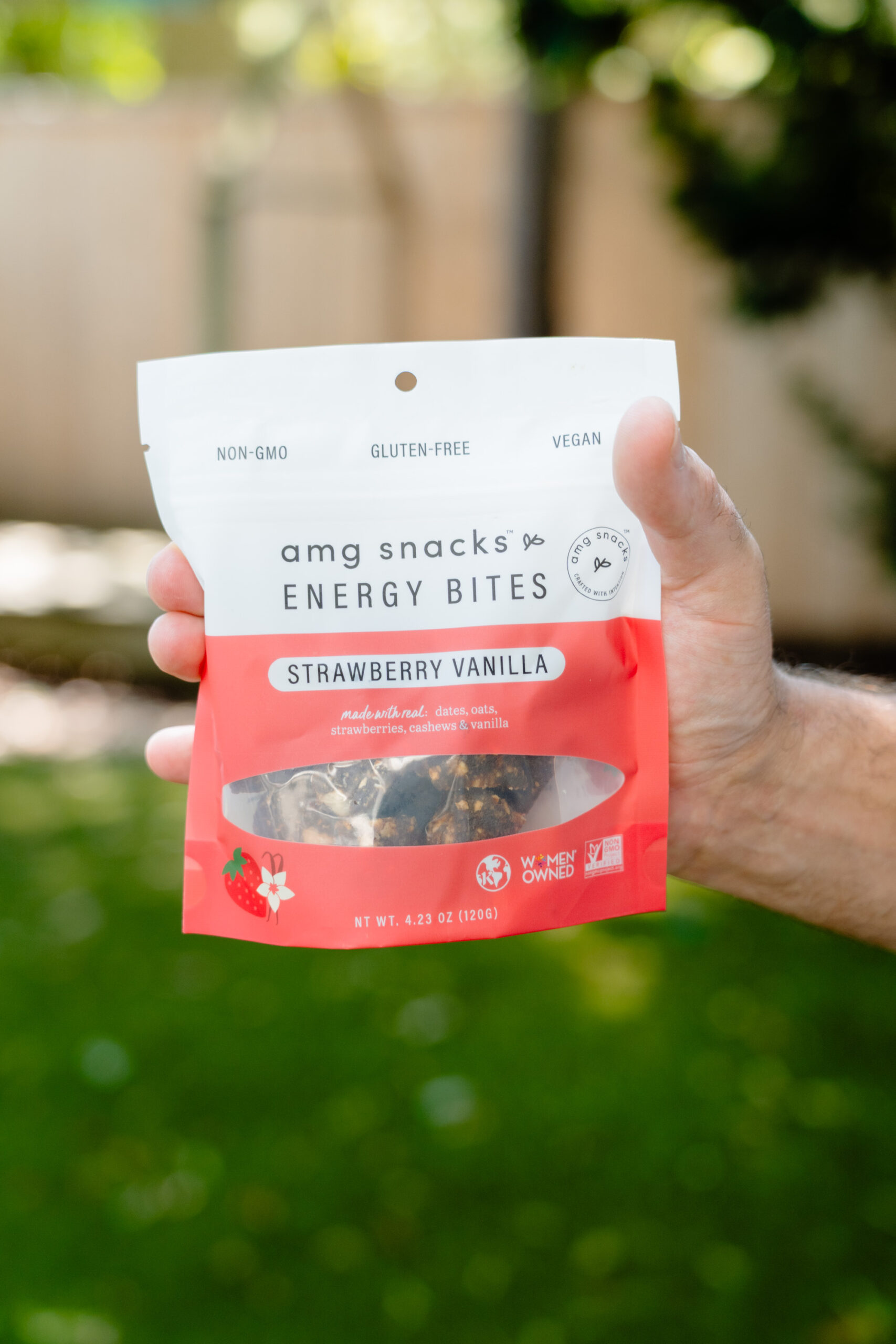 STRAWBERRY VANILLA ENERGY BITE