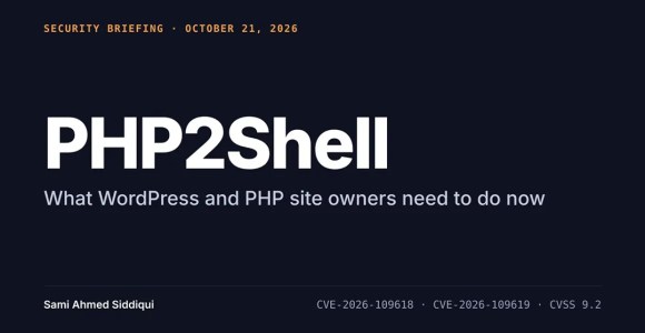 PHP2Shell güvenlik açığı WordPress sitelerini tehdit ediyor. Etkilenen PHP sürümlerini ve sitenizi korumak için yapmanız gerekenleri öğrenin.