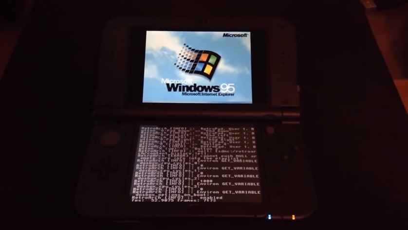 Windows 95 now runs on the 3DS - Wololo.net