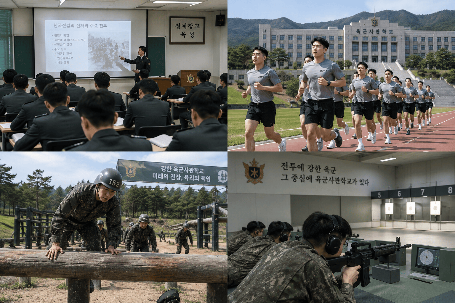 육군사관학교 학생들의 학교 생활