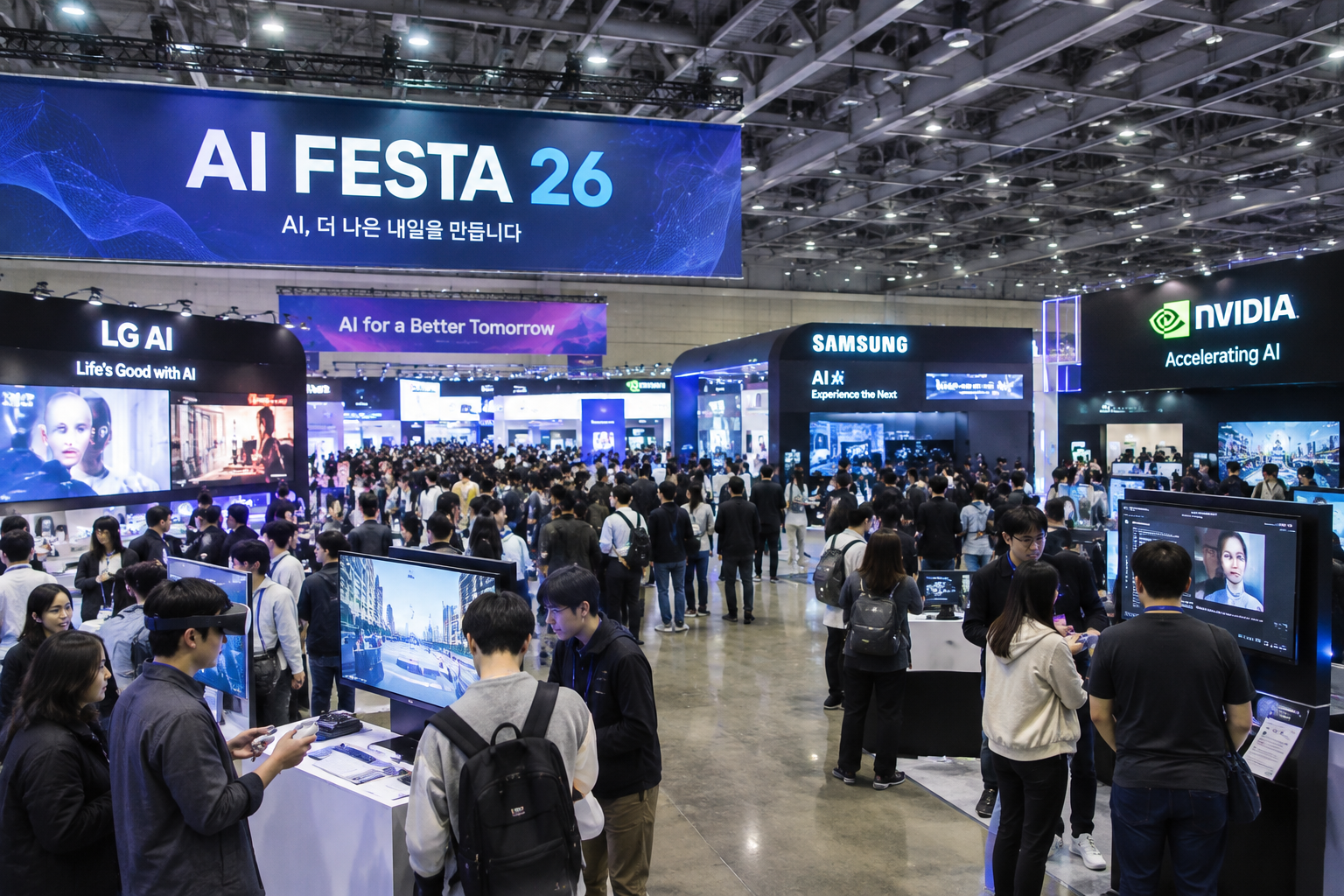 AI FESTA 26 행사 현장 모습