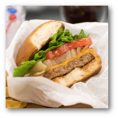 食品サンプル: ハンバーガー