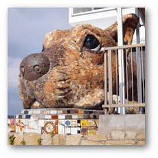 犬島の島犬 (犬島ハウスプロジェクト)