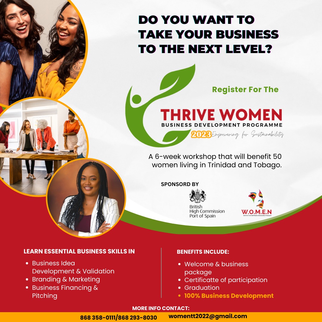 Thrive Women Business Development Programme 2023