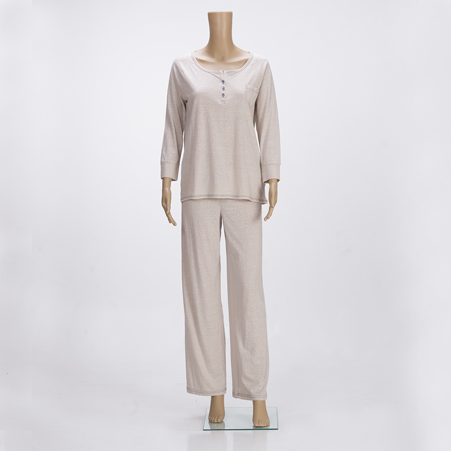 Scoop-neck-Pajama-Set