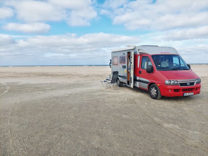 Autostrand auf Rømø