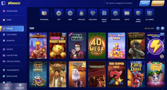 Wonaco Casino Online – Secure Play, Smart Bonuses & 5,000+ Games