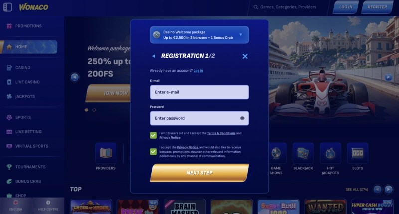 Wonaco Casino Online – Secure Play, Smart Bonuses & 5,000+ Games