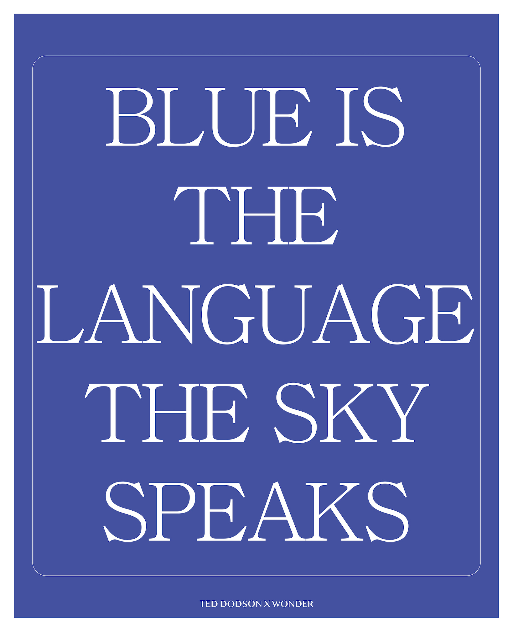 PRAYER / BLUE SKY Poster Two-pack - Wonder Publishing