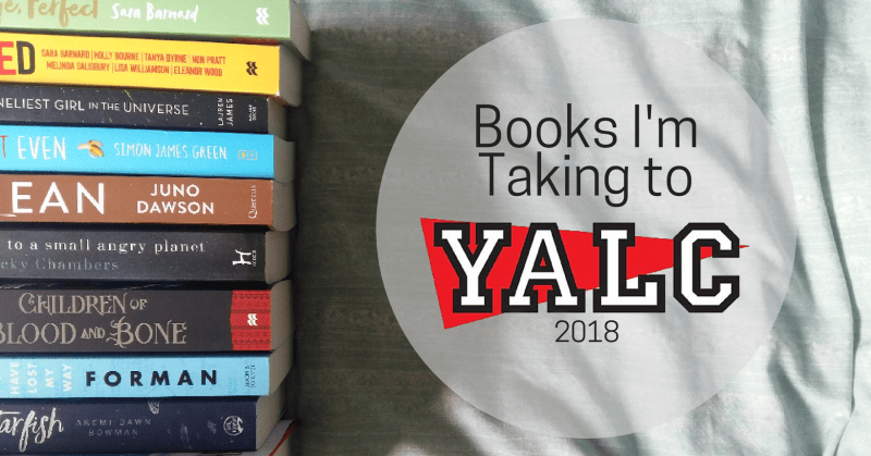 Books I'm Taking to YALC 2018