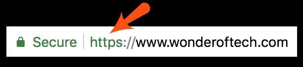 Wonder of Tech secure website